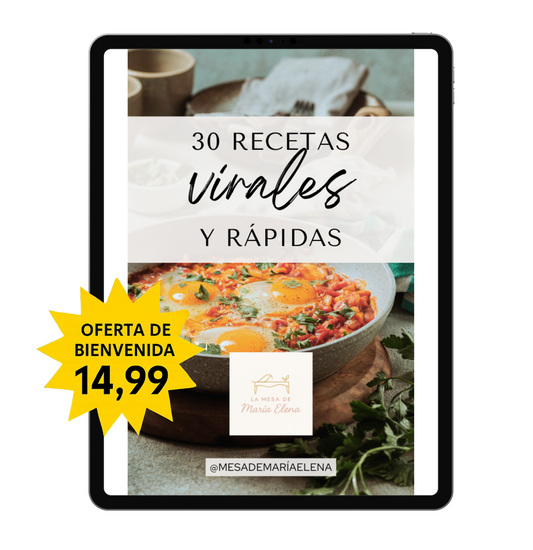 Recetario Digital: 30 Recetas Saludables y Rapidas para Cada Dia